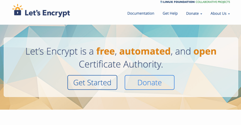 SSL-сертификат Let’s encrypt.